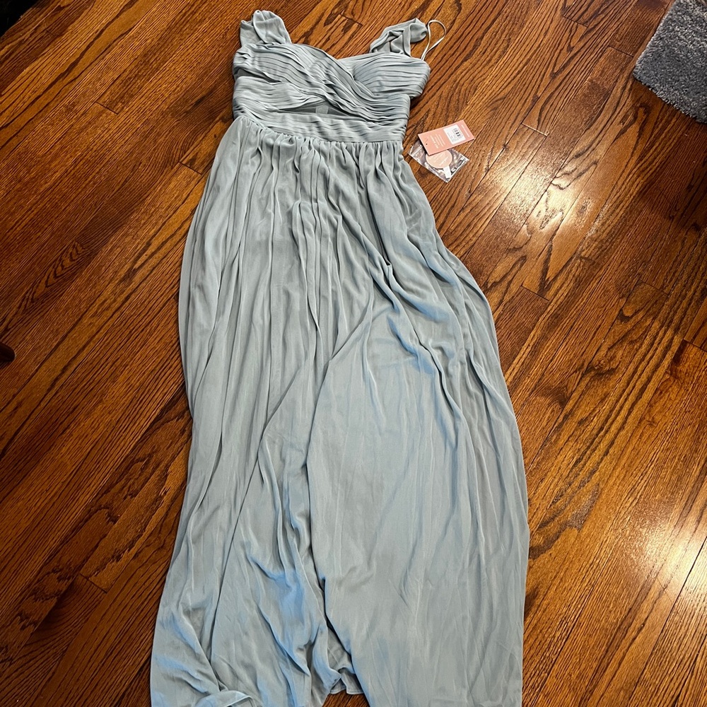 NWT sage bridesmaid dress